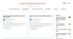 Desktop Screenshot of learnersreference.com